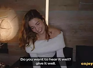 Agatha Vega Entices Jason Carrera In Steamy Scene Stunning Bombshell Slurps Knob