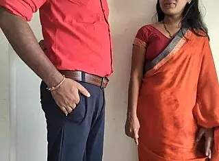 I captured our hottest Indian couple sex at homemade with deepthroat cum in mouth and rough creampie in Hindi.