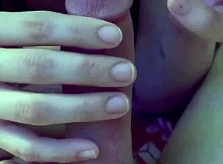 Sounding with extreme pre cum and cock rub