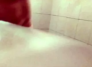 Voyeur Adventures Feature Busty Curvy Woman Taking Shower For Display