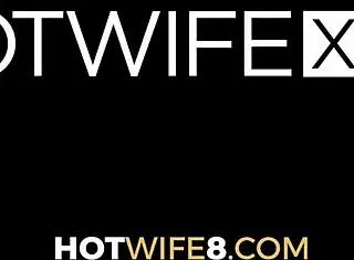 Husband lets his wife learn some lessons from a new guy in bed with bondage