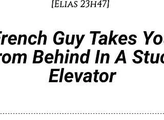 French Guy Takes You from Behind in Stuck Elevator with Emotional Kissing and Slow Burn Dirty Talk