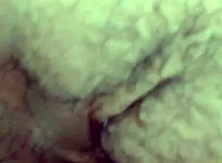 I pound her tight shaved pussy until she cums and her wet moans drive me wild with arousal