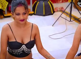 Desi Nude Yoga Teacher Fucks All Sexy Nude Girls in Workout