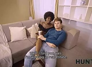 hey, good deeds only with this ebony girlfriend in doggystyle pov