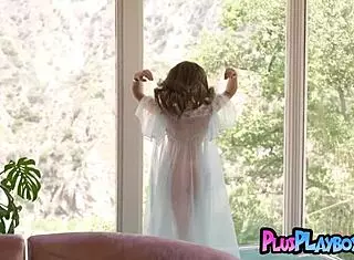 lilly bell poses in sexy lingerie as hot milf model exposes amazing body naked