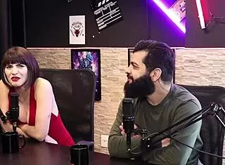 Watch the best moments from Lady Snow and Lord Kenobi in sensual cast part 5 on sheer red - teen blonde brunette group sex with tattoo interracial massage and romantic cuckold action!