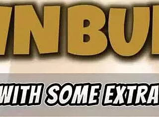 chocolaty babe's massive booty teases ebony cock in interracial ride