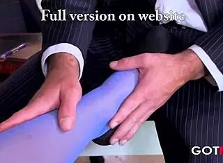 milf secretary dives into foot fetish action with boss, including footjob, choking, and tight pussy play