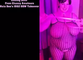 omg naia bee's 1982 bbw takeover with those massive tits dancing! 🍑🔥