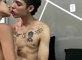 colombian latina with sexy skinny body craves rough domination and big cock in homemade interracial action