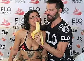 hey, check out this cute colombian babe in casting interview