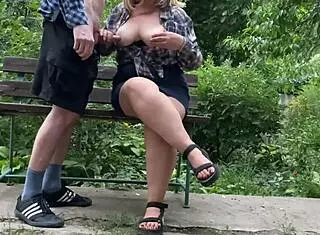 Mother-In-Law's Gorgeous Natural Tits Covered In My Warm Cum