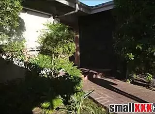 Skinny Blonde Teen 18+ Emma Hix Sucks And Rides Big Cock In Intense Oral Action With Petite Body Twisting.