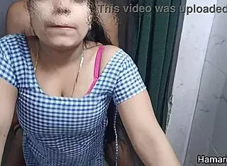 indian desi bf video shows hot bhabhi getting intimate with neighbour boyfriend in married wife scenario