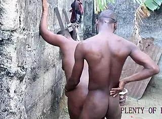 hot neighbor outdoor sex 😈