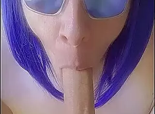 Mature Mom Boldly Deepthroats Huge 8 Inch Uncut Cock And Swallows Every Drop Of Cum