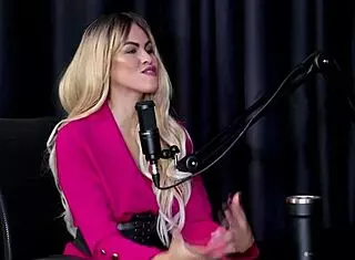 hey, recording tons of fetishes, had my first woman experience in a session, got tired of cheating, decided to return to porn with my husband - angel baronesa sheer red