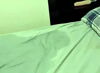 Oh wow, I just came after sex and got so horny I squirted tons, totally drenching the bed