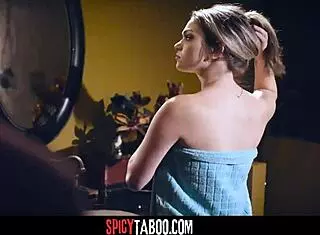 Brunette Girlfriend Has Sneaky Sex with Boyfriend! Intense Riding and Deepthroat in Taboo Encounter!