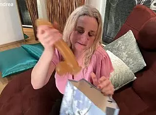 Private dildo pov prolapse movie with my love toy. Czech bbw housewife fists anal toys in homemade solo.