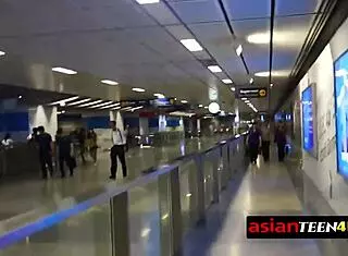 Hey, this horny sex tourist is hunting for a petite Asian teen to bang outdoors for free!