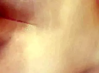 Couple tries doggy pose for anal creampie with curvy slut showing natural tits