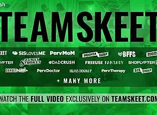 Trick or threesome unfolds with jade kimiko kylie shay and jay rock from dadcrush on teamskeet