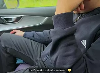 Femdom Taxi - He Tried to Cheat She Sat on His Face!