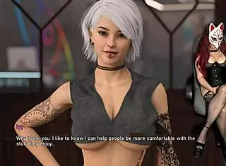 Steps of debauchery 60! Girls trying cosplay in wild group game with big tits stripping