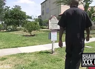 Sally D'Angelo, you got those gators ready? Mature granny takes massive black cock in interracial cumshot scene with big tits bouncing.