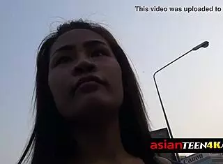 Hey, this horny sex tourist is hunting for a petite Asian teen to bang outdoors for free!