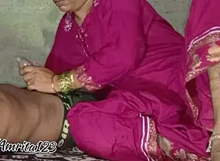 bhabhi enjoys devar sex in homemade bedroom assplay session