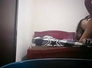 My stepmom is waiting for her husband to join a threesome she wants both cocks in her ass but we fuck quickly now real homemade amateur sex