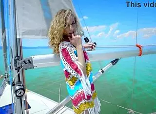 Blonde amirah adara and brunette angel emily feel intense passion toying buttholes outdoors with dildo.