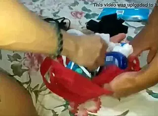 after work threesome contrasts busty blonde and brunette riding in wild doggystyle session