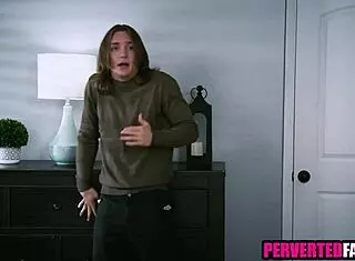 Step Aunt Caught Him Stealing Her Underwear And Gets Rough Doggystyle Fucking Alexa Payne