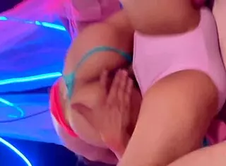 what a hot amateur latina getting wild with her pilates teacher and toys!