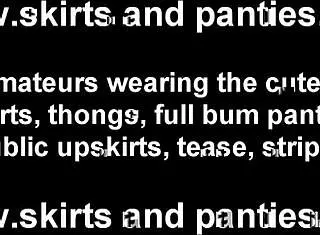 It GETS me SO WET when I FLASH my PANTIES in PUBLIC.