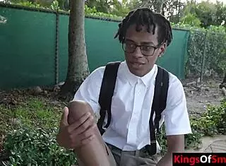 this underfucked stepmom gets banged hard by her stepson's black friend with that monster cock