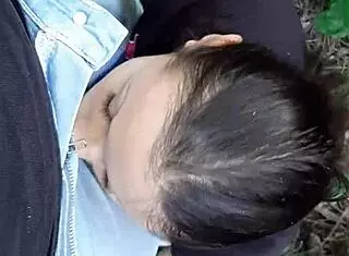 Brunette Licks My Pussy In The Forest Until I Cum! Lesbian Outdoor Action!