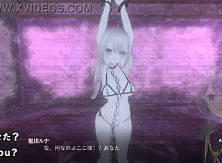 Dark dominance trial ver with machine translated subtitles in hentai game