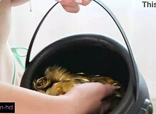 Big Cock Stretches Jaime Jett with Irish Luck and Sensual Filling