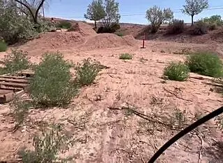 Blonde with athletic body takes big cock in ass from pov angle in moab utah