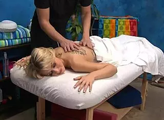 This massage session turns into something wild and steamy.