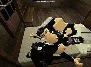 ROBLOX EMO CHICK GETS POUNDED HARD ON BED PART 1 CUTE GIRLFRIEND SUCKING COCK ANAL ASSFUCKING PUSSY MISSIONARY