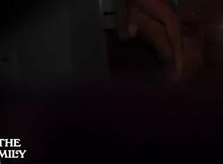 mature stepmom kymber leigh gets cozy on movie night with her stepson, leading to blowjob handjob riding in cowgirl doggystyle and cum on tits in this taboo homemade cougar session