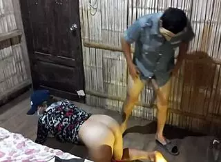 Stepmom Sucks Cum From 18-Year-Old Stepson During Husband's Sexual Crisis In Real Homemade Action