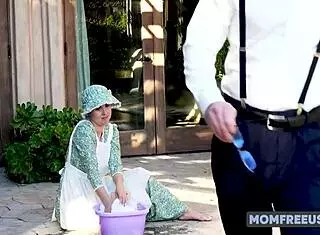 I feel so aroused as curvy Amish girl Jessie Rogers offers her body to community