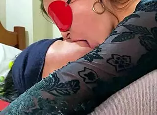 want a deep wet french kiss from stepsister?